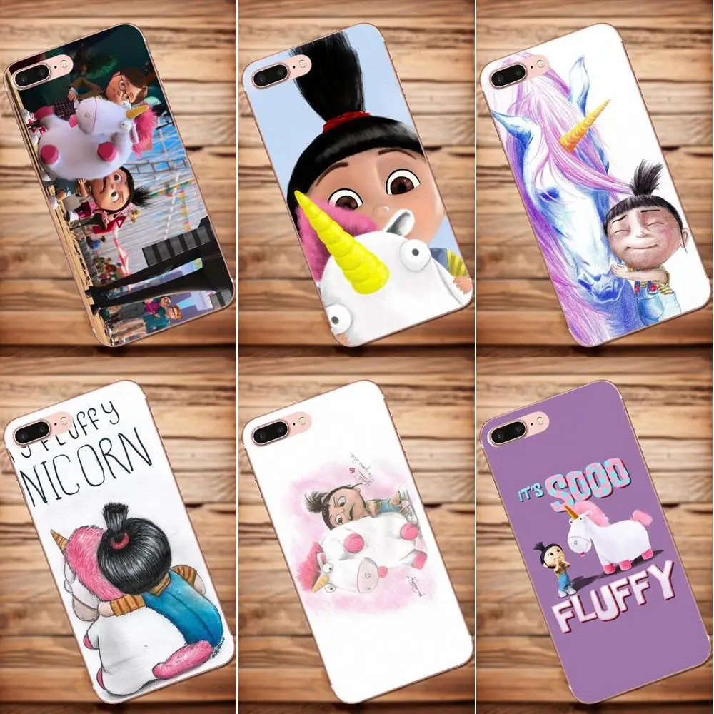 Гадкий я Единорог Агнес для Galaxy Alpha Core Prime Note 4 5 8 S3 S4 S5 S6 S7 S8 S9 mini edge Plus Высокое