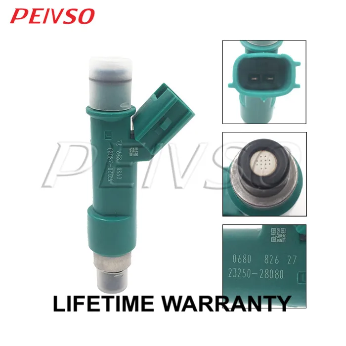 

Топливный инжектор PEIVSO 23209-28080 23250-28080 для TOYOTA и LEXUS MATRIX / COROLLA / CAMRY / RAV4 / HIGHLANDER / ES240 2.4L 2azfe