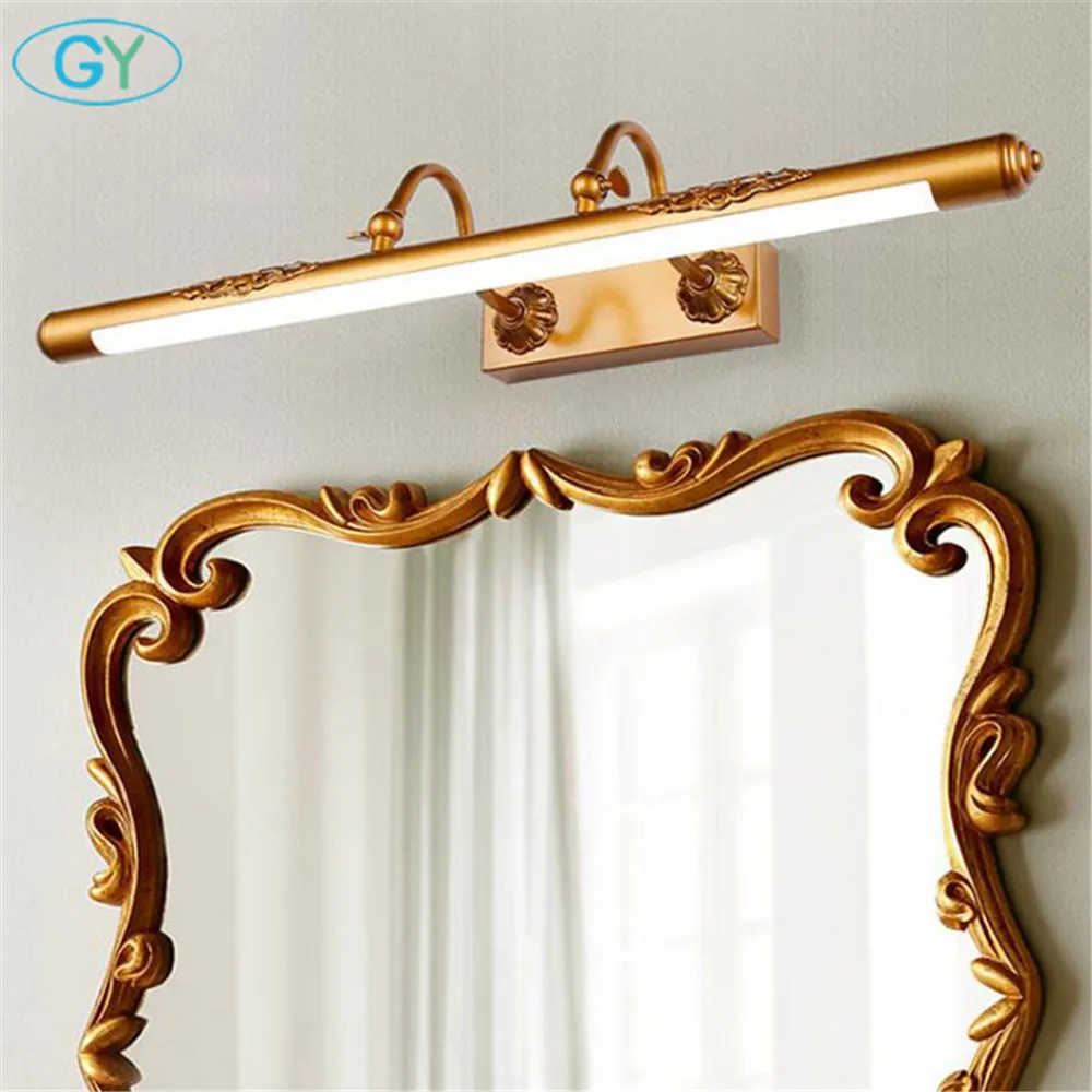 Американский стиль светодиодный зеркальный светильник для ванной комнаты