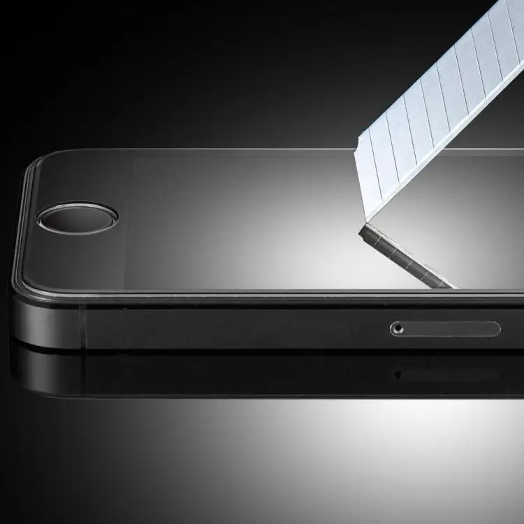100 шт для iPhone 6 6S Plus iphone 5 5s 5C 4 4s 0 26 мм 2.5D Премиум 9H Твердость Закаленное стекло