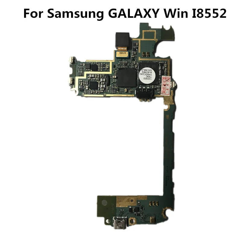 Протестированная Рабочая б/у оригинальная плата для Samsung GALAXY Win I8552 WCDMA 1G RAM 4G ROM