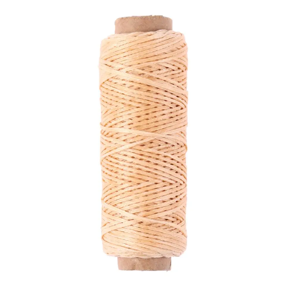 50M Roll thread 11 шт./компл. профессиональный ручной работы комплект швы Awl воск швейные нитки спицы для поделок DIY Швейные аксессуары для инструментов - Цвет: 50M Roll thread