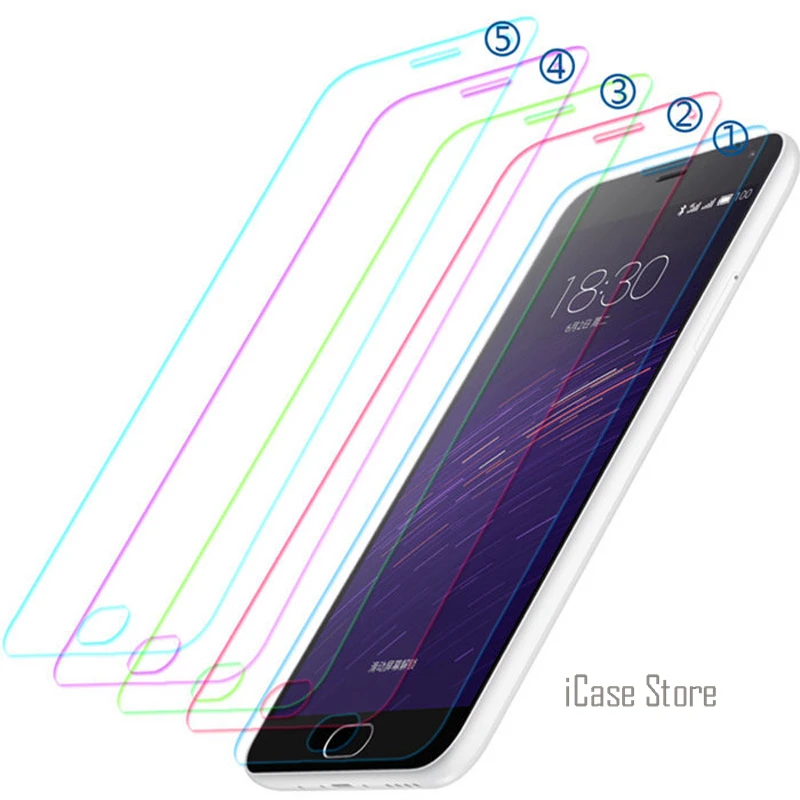9 H закаленное Стекло для MEIZU meilan 3 meilan3 M3 M1 Примечание 2 металлических MX3 MX4 pro MX5 Pro MX6