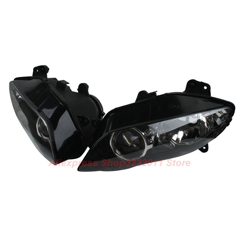 Чехол для передней фары мотоцикла пластиковый корпус Yamaha YZF R1 2004 2005 2006 комплект