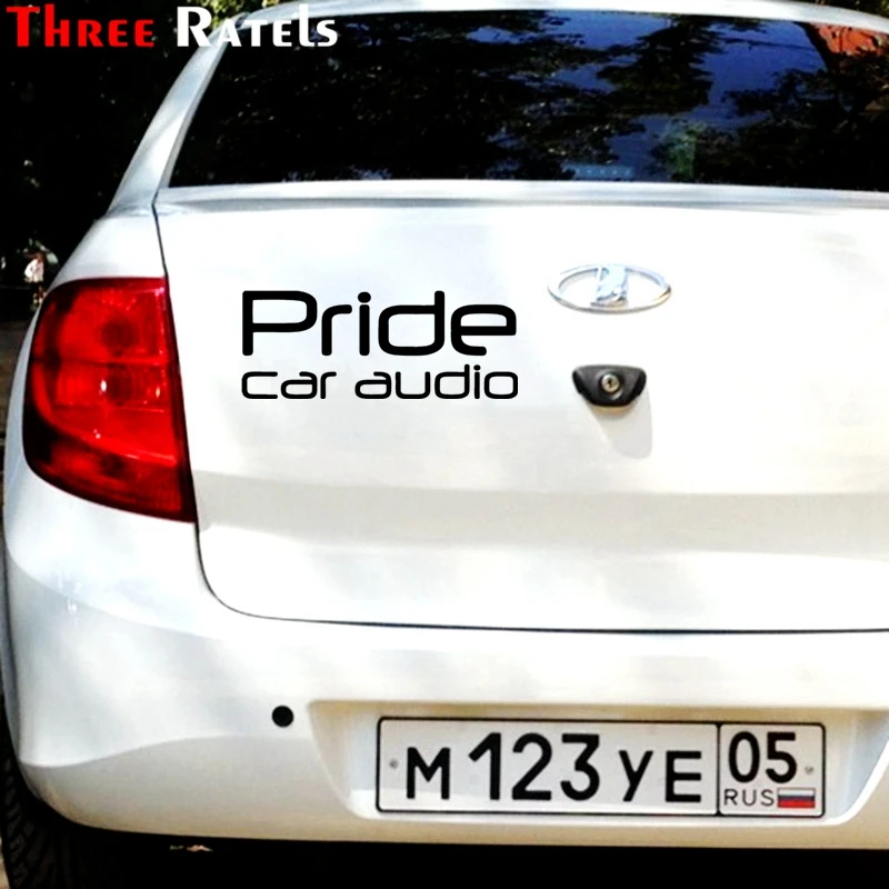 Three Ratels TZ-1049 9.6*24.5см 1-4шт прикольные виниловые наклейки на авто pride car audio наклейки на машину наклейка для авто
