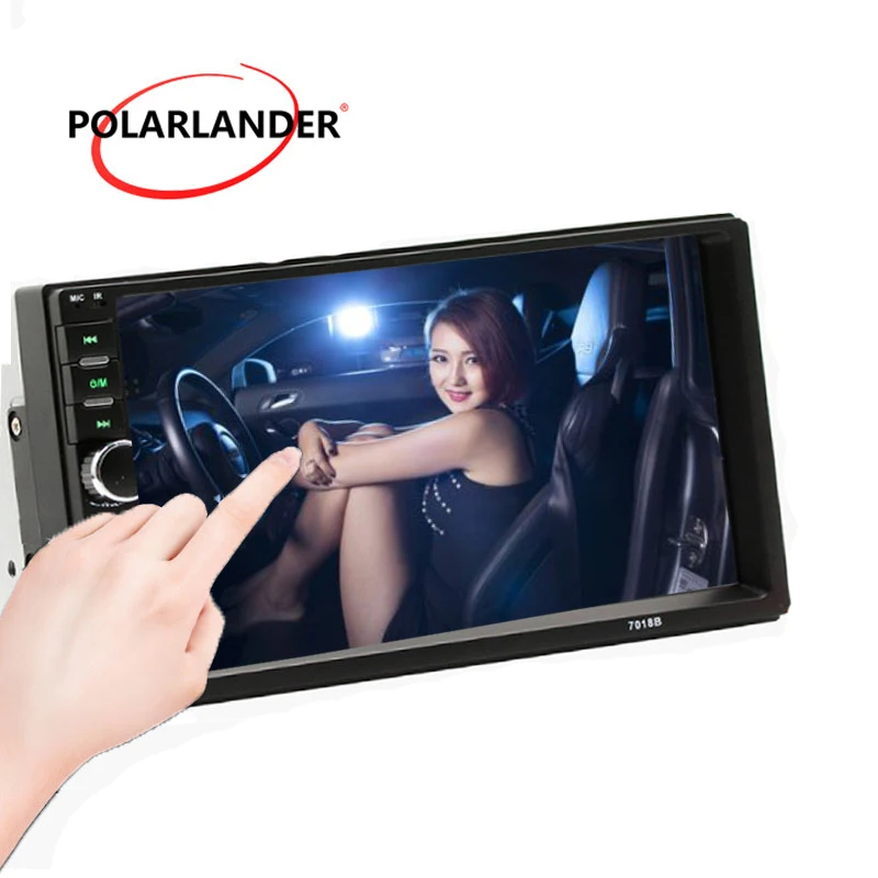 7 дюймовый сенсорный экран 2 din Авторадио MP4 магнитола FM радио SD USB китайский
