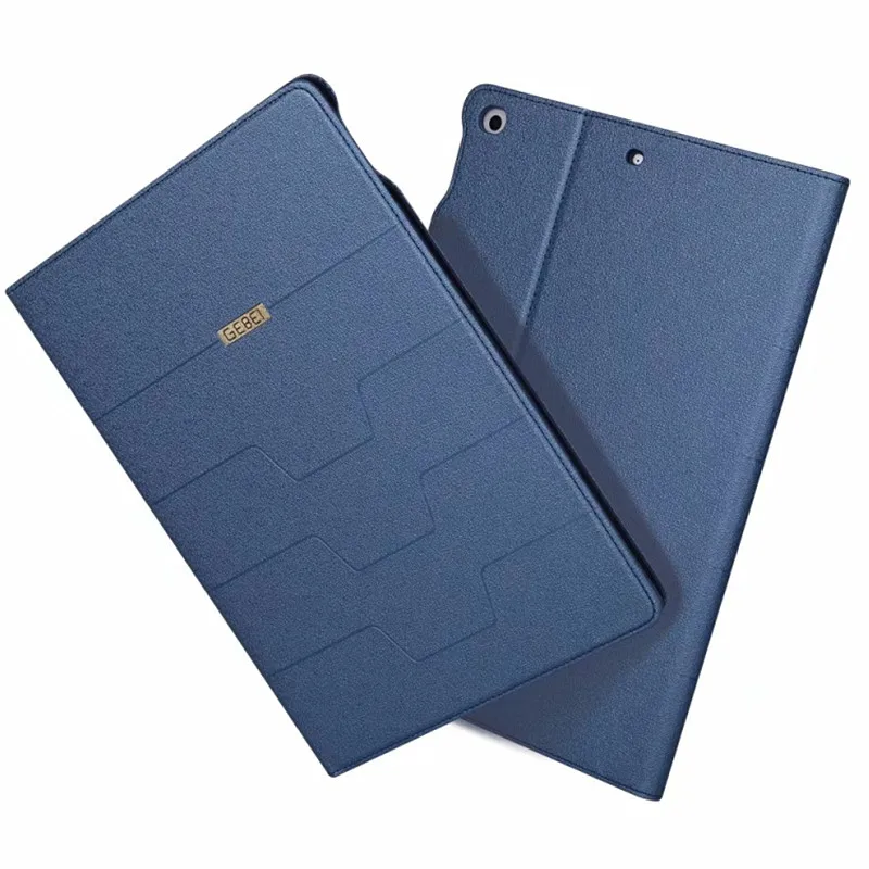 Умный чехол для iPad 9 7 дюйма 2017 роскошный брендовый кожаный откидной Чехол