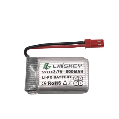 Аккумулятор Lipo для радиоуправляемого дрона батарея JST 902540 3 7 в 800 мАч 1S с USB