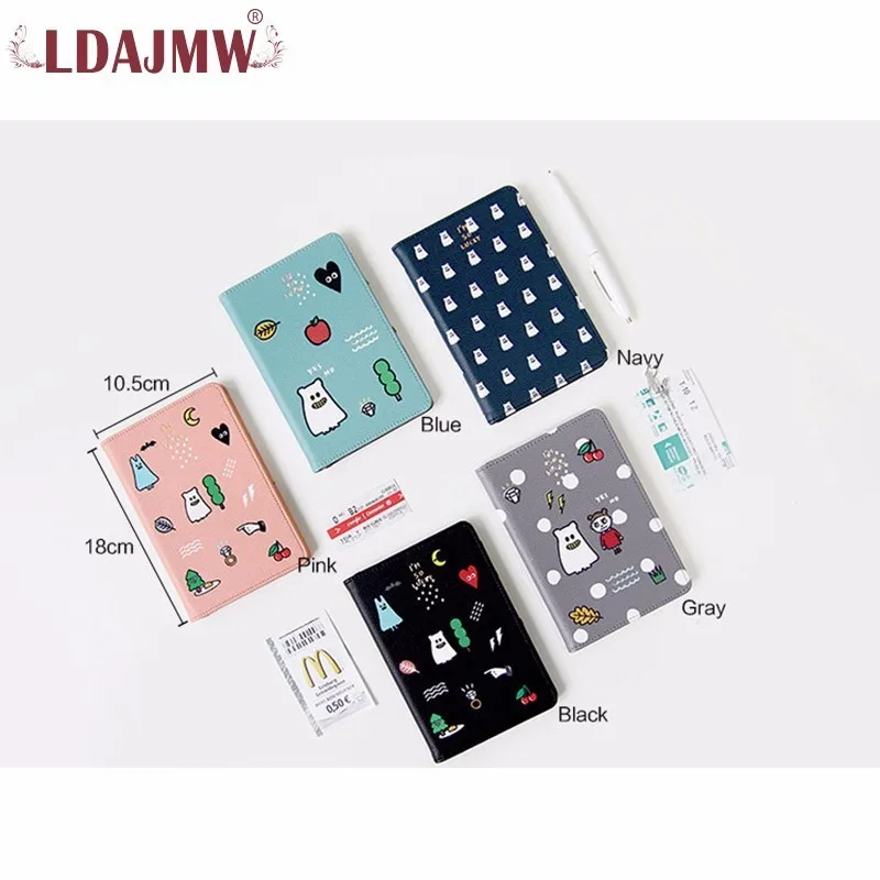 LDAJMW женский чехол из искусственной кожи с рисунком для паспорта и путешествий