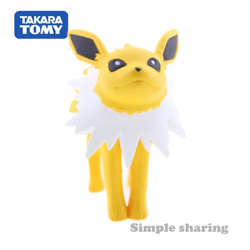 Фигурки Takara Tomy Tomica Pokemon Go марионетка джелтеон карманный монстр монклель EX60 литые миниатюрные лисы Лидер