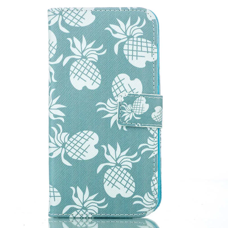 Pineapple Тип-чехол для телефона из искусственной кожи для samsung Galaxy J7 Core J5 J3 J4 Plus J6 Prime S8 S9 S10 S10e A7 A9s Чехол-бумажник с откидной крышкой - Цвет: Pineapple