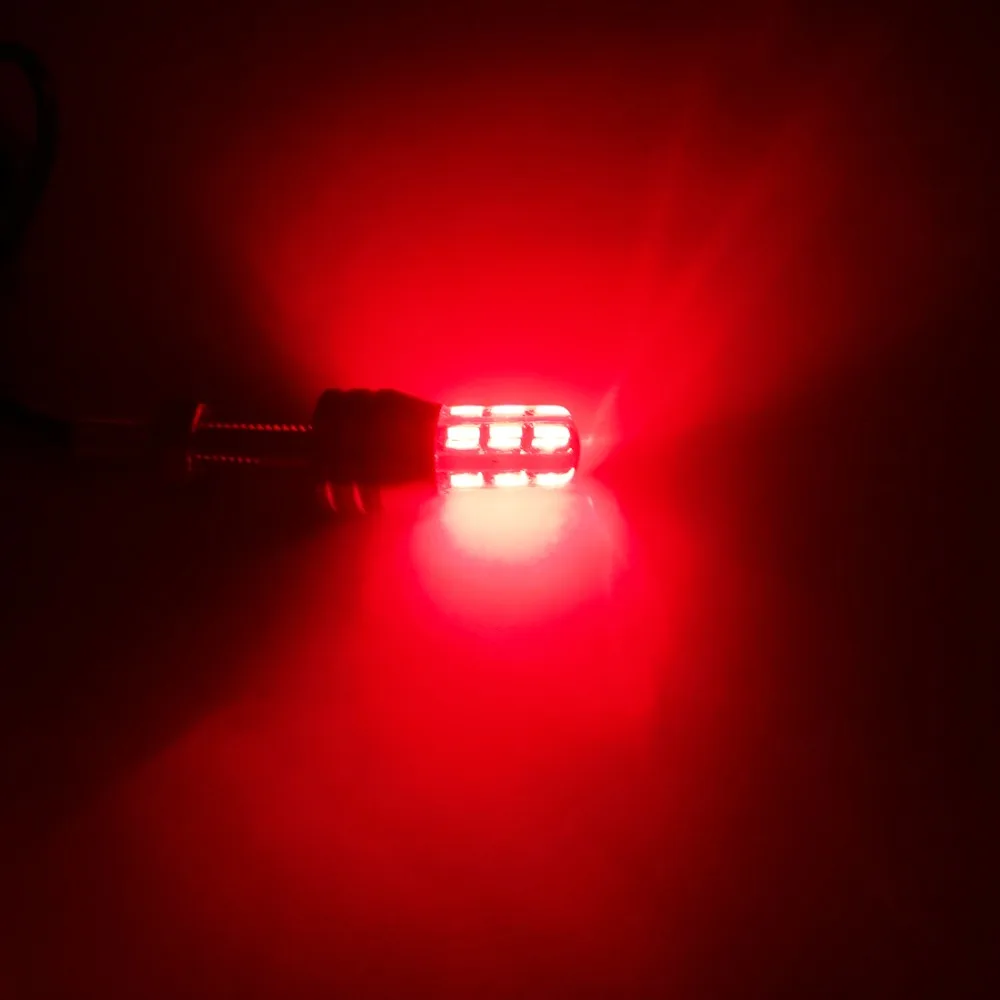 Из 2 предметов мигания PY21/5 Вт BAY15D 1157 1156 BA15S 48SMD светодиодный светильник лампа