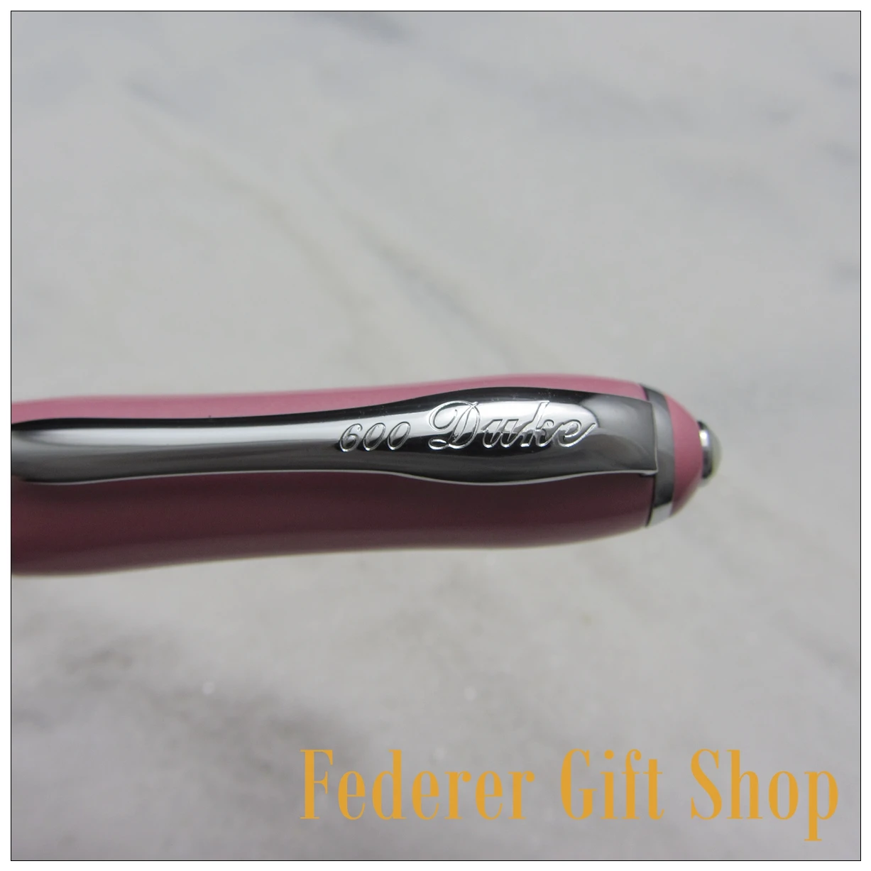 Элегантная розовая Подарочная шариковая ручка Duke K82 металлический чехол с