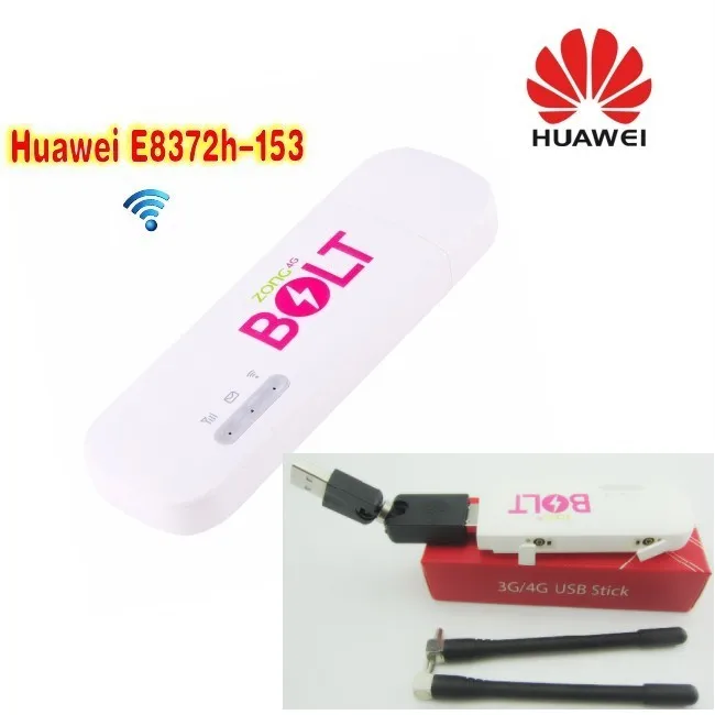 10 шт. в партии (+ 2 антенны и вращение на 360 градусов usb) HUAWEI E8372 LTE автомобиле WLAN Hotspot