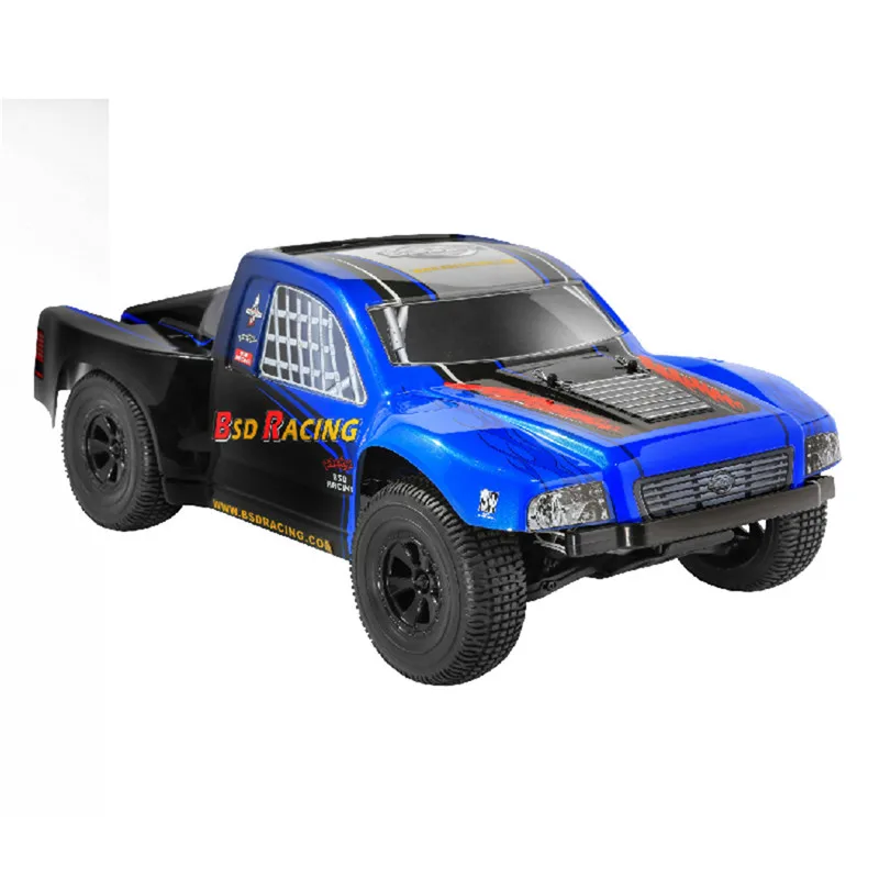 BSD Racing BS807T 1/8 2.4G 4WD 75km/h 4S Brushless Rc Car Electric Short Course Truck RTR Model Vehicle Toy Outdoor Toys For Boy | Игрушки и