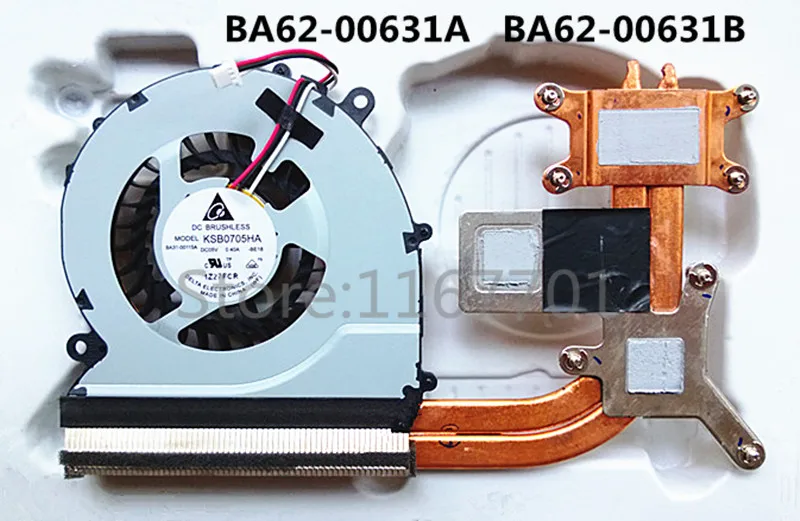 

Laptop CPU Cooling radiator heatsink/Fan for Samsung NP-700Z4 NP700Z4A 700Z4B 700Z4C BA62-00631A 0M104272 BA62-00631B 0011107101