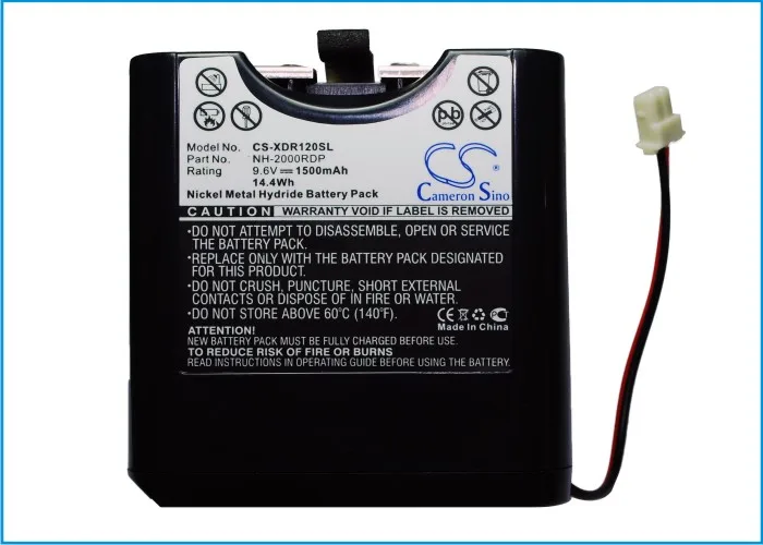 NH 2000RDP батареи Cameron Sino 1500mAh для Sony RDP XF100IP XDR DS12iP|Цифровые аккумуляторы| |