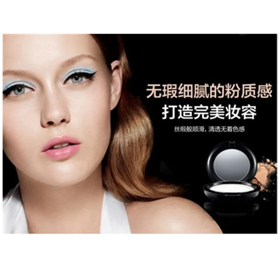 1 шт. макияж maquiagem Fix пудра для лица cake Plus Foundation компактная пудра foundat puffs Polvos compactos с зеркальной пуховкой