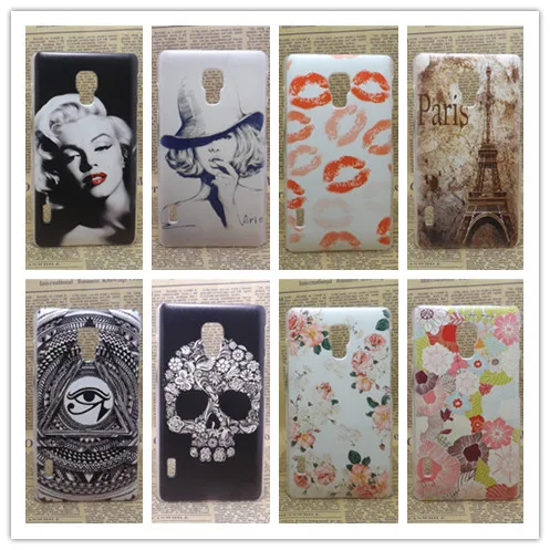 Hot Sale Top quality Painting Hard Plastic Phone Case Cover For LG Optimus L7 II Dual P715 P716 L7X P714+screen protector |