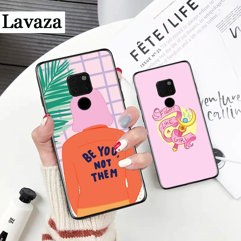 Силиконовый чехол с феминистским логотипом для Huawei Mate 10 Pro 20 30 Lite Y5 Y6 Y7 Y9 Prime 2019 2018