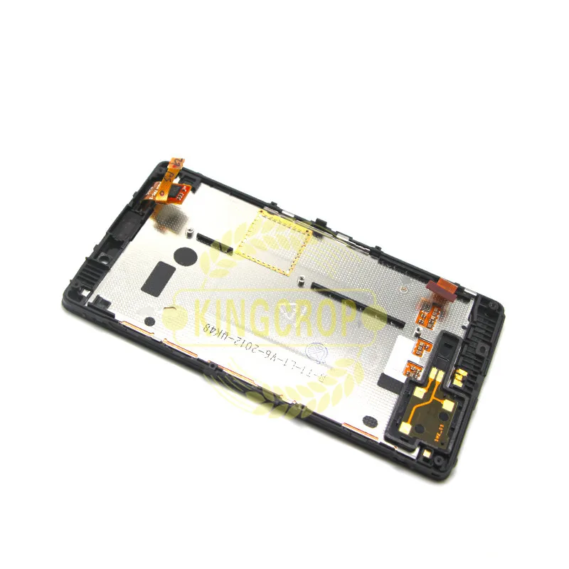 ЖК-дисплей 4 3 дюйма для Nokia Lumia 820 сенсорный экран с рамкой дигитайзер стеклянный
