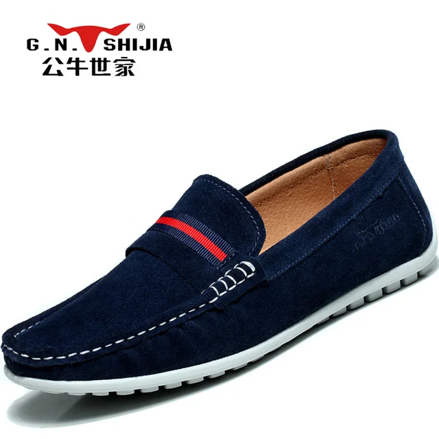 Loafer velvet shoes mens Clearance
