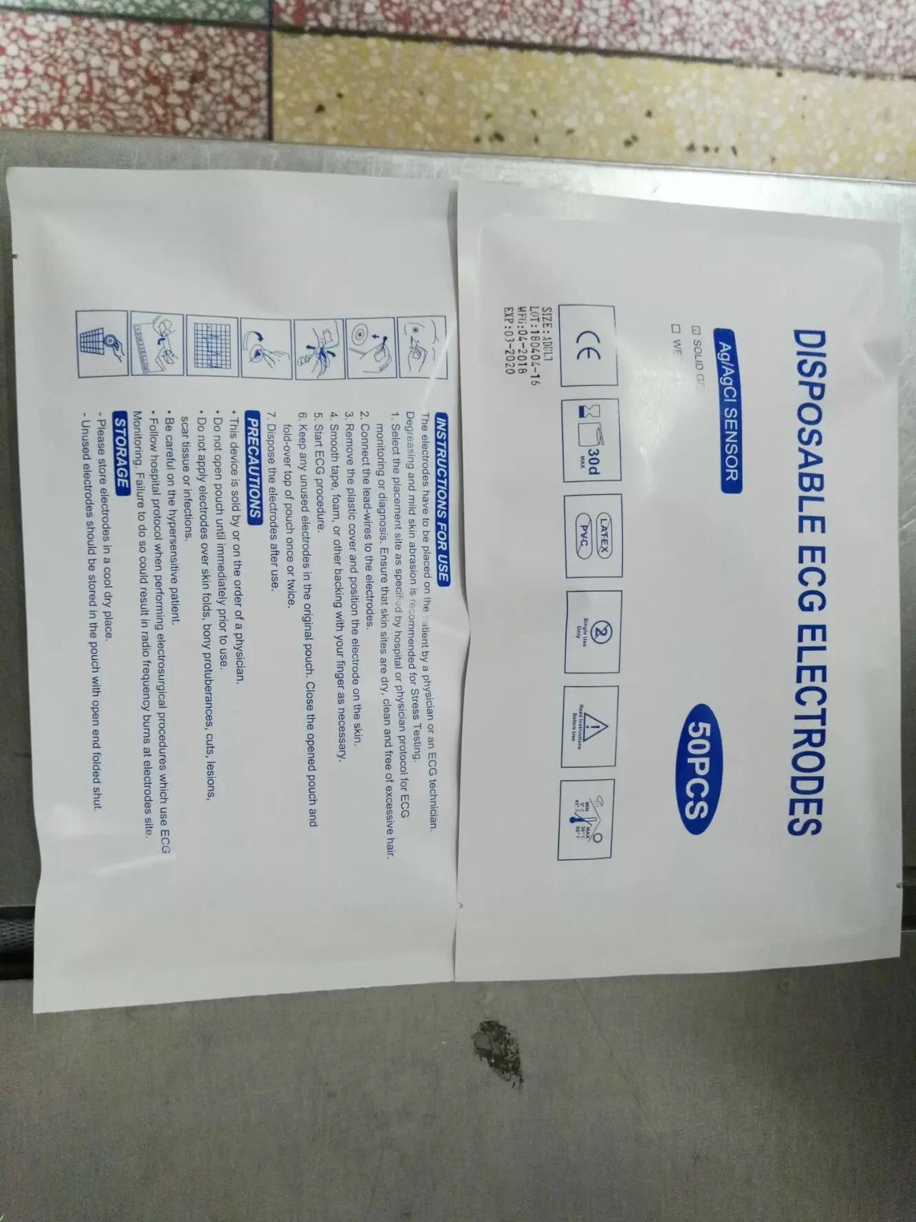 Одноразовые электроды из углеродного волокна для MRI CT X 50 шт./лот шт./пакет |