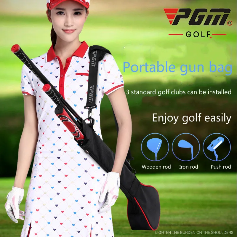 Golf bagPGM сумка для гольфа пакет оружия может быть упакован с 3 мини клубами|Сумки