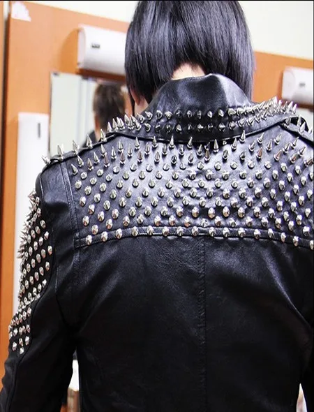 Собранные искусственные шипы в виде пули из сплава стиле панк рок|Заклепки для