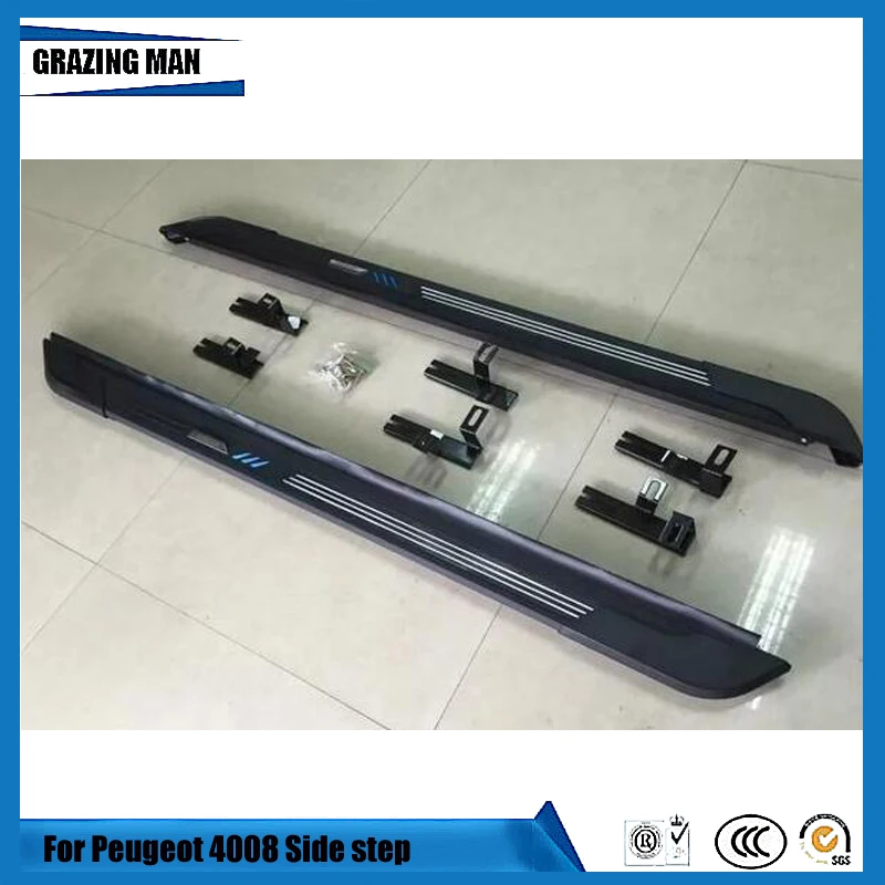

High quality aluminium alloy thresholds side step running board for Peugeot 4008