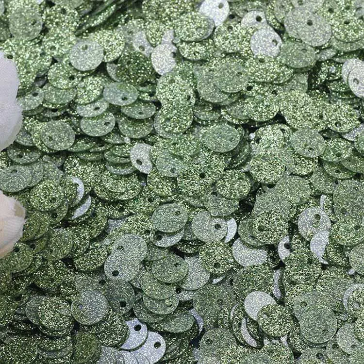 fruit green 10 г плоские круглые 6 мм серебряные блестки для рукоделия блестящие конфетти с отверстием для самостоятельного пошива одежды аксессуары пайетки lentejuelas - Цвет: fruit green