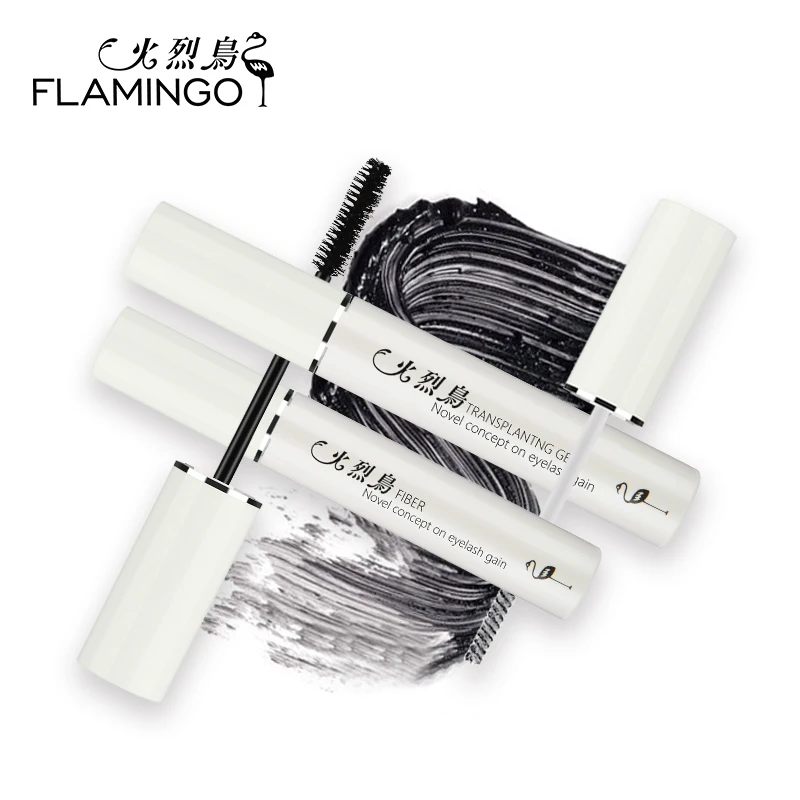 2 шт. Удлиняющая Тушь для ресниц с рисунком фламинго|mascara set|mascara 2mascara mascara |
