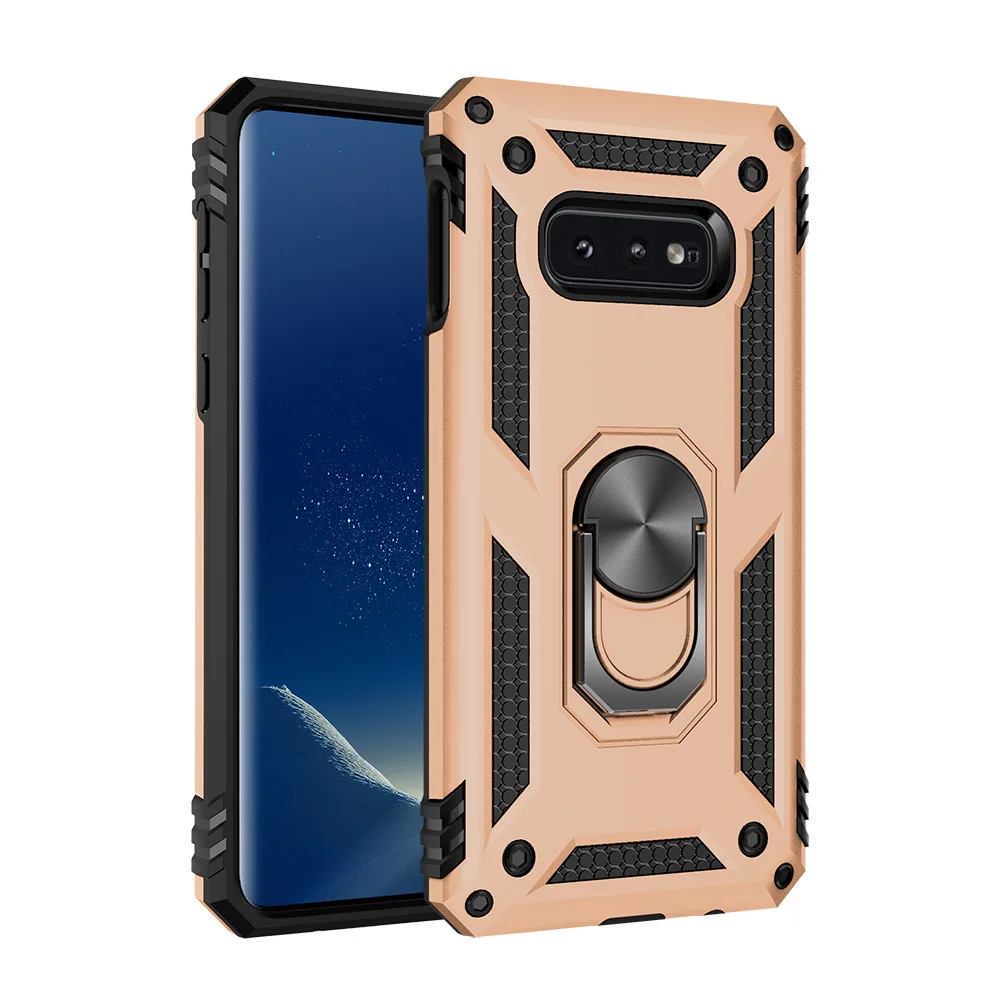 10 шт./лот кольцевой держатель Kickstand противоударный бронированный чехол для