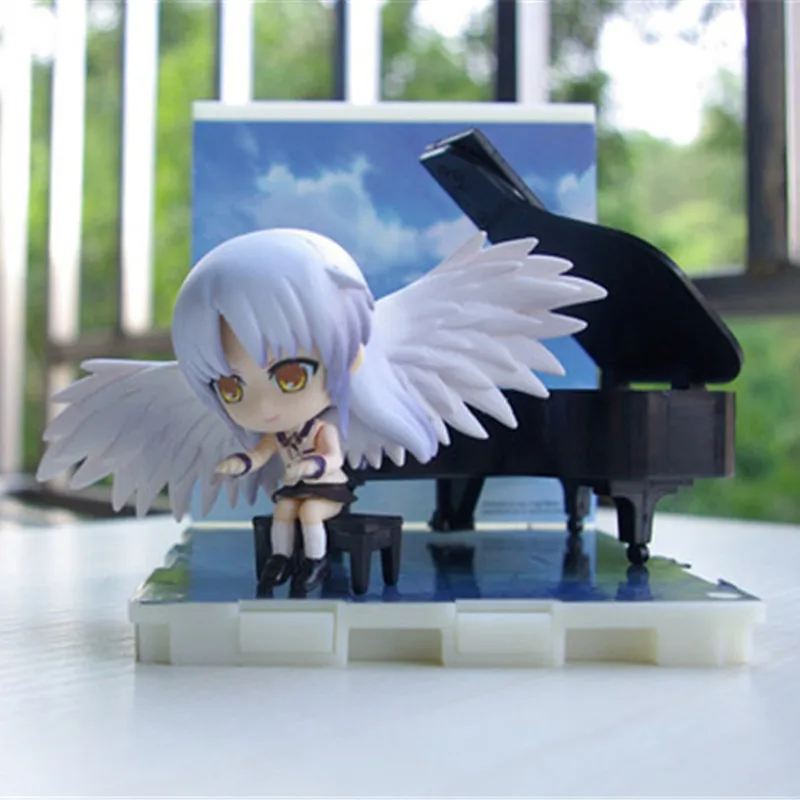Аниме Angelbeats Figura 6 5 см Angel Beats Tenshi Kanade Play Piano экшн фигурка игрушки коллекционные