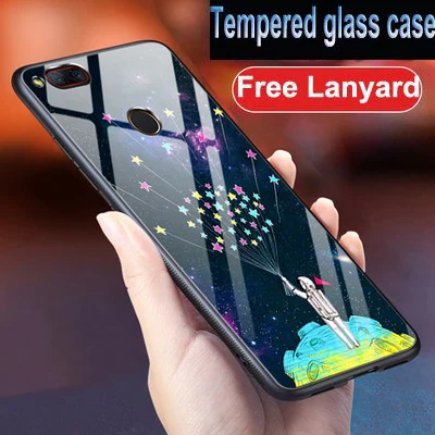Coque для nibia Z17 мини чехол из закаленного стекла+ мягкий край крышки 5,2 ''для nibia Z 17 мини стеклянный корпус nibiaz17mini защитный чехол для телефона - Цвет: A6