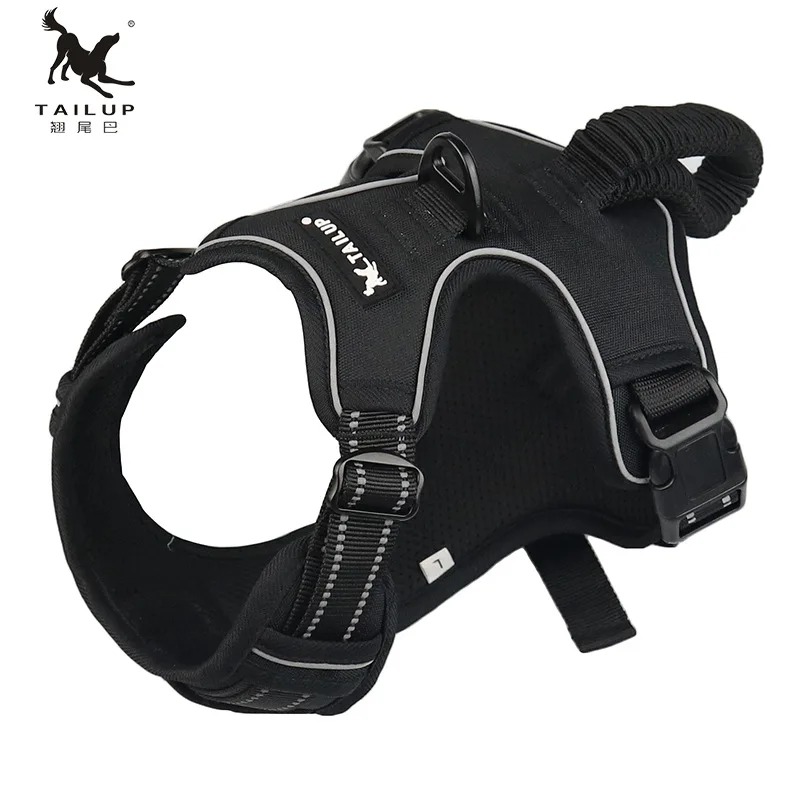 Взрывобезопасный двойной ремень для собак и среднего большого размера тяговый