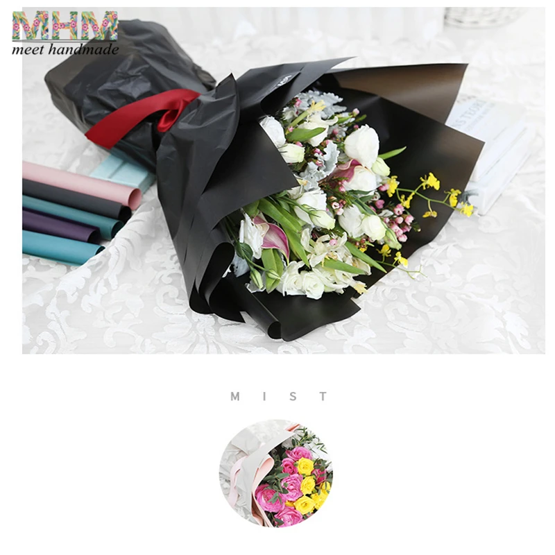 10 шт. водонепроницаемые Цветочные букеты 60 х60 см|bouquet of flowers|bouquet flowersbouquet gift |