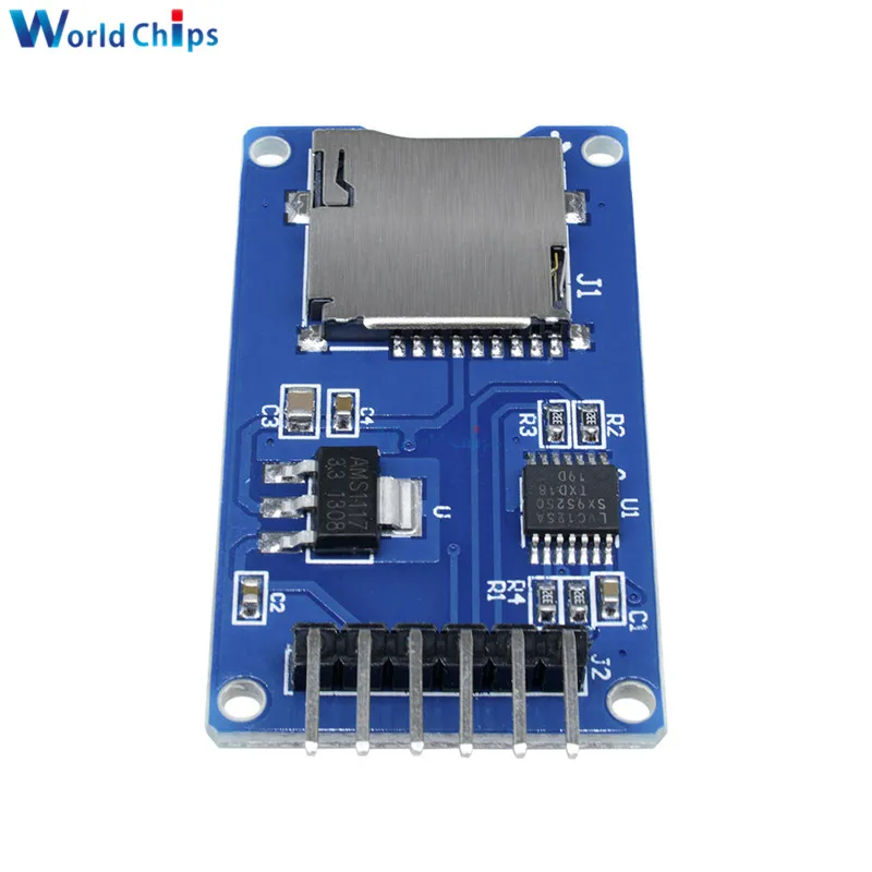 Плата для хранения Micro SD Mciro SD TF карта адаптер модуль расширения щит памяти SPI интерфейсы для Arduino AVR микроконтроллер