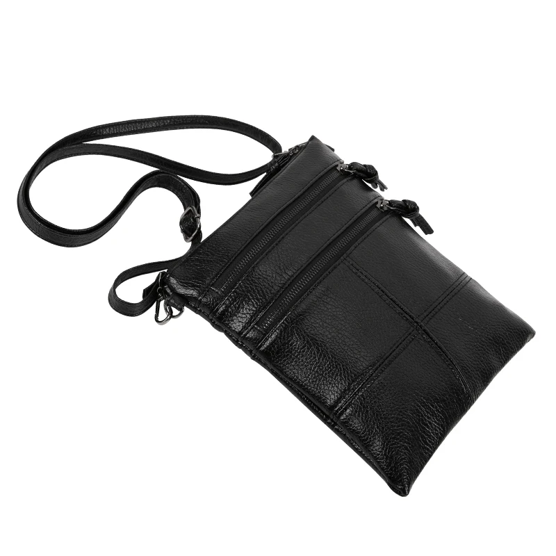 Винтажная маленькая черная сумка лидер продаж Женский кошелек для мобильного