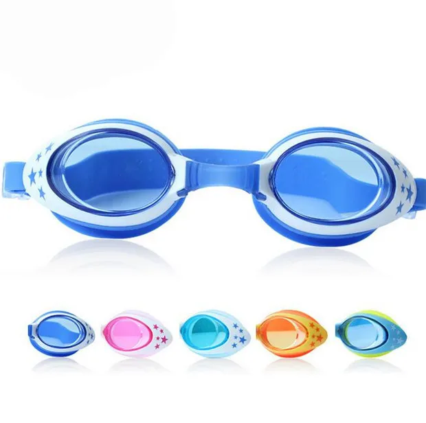 2016 New Fashion Children Girls Boys Eyewear Star Print Goggles Cartoon Anti-fog Waterproof Swimming Glasses High-grade | Тематическая