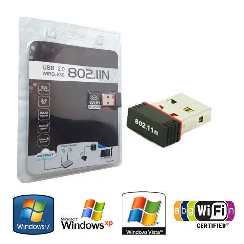 Мини 150M USB WiFi беспроводной LAN 802 11 n/g/b адаптер nano network N Fast|Сетевые карты| |