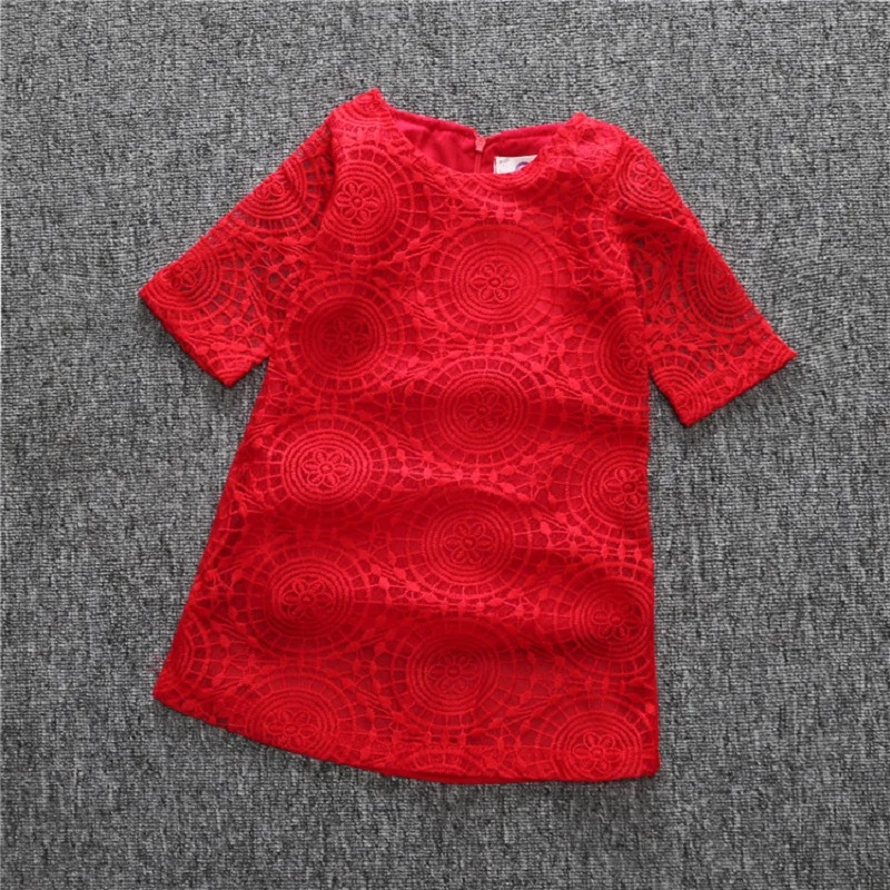 Милые кружевные платья для девочек Новинка 2018 года сезон весна-лето детская