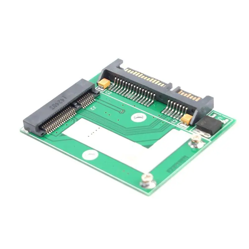 5 см низкопрофильный mSATA к SATA3 SATA 3 адаптер конвертер карты для ноутбука 2 дюйма