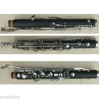low c bass clarinet kit hard bakelite body nickel plated new