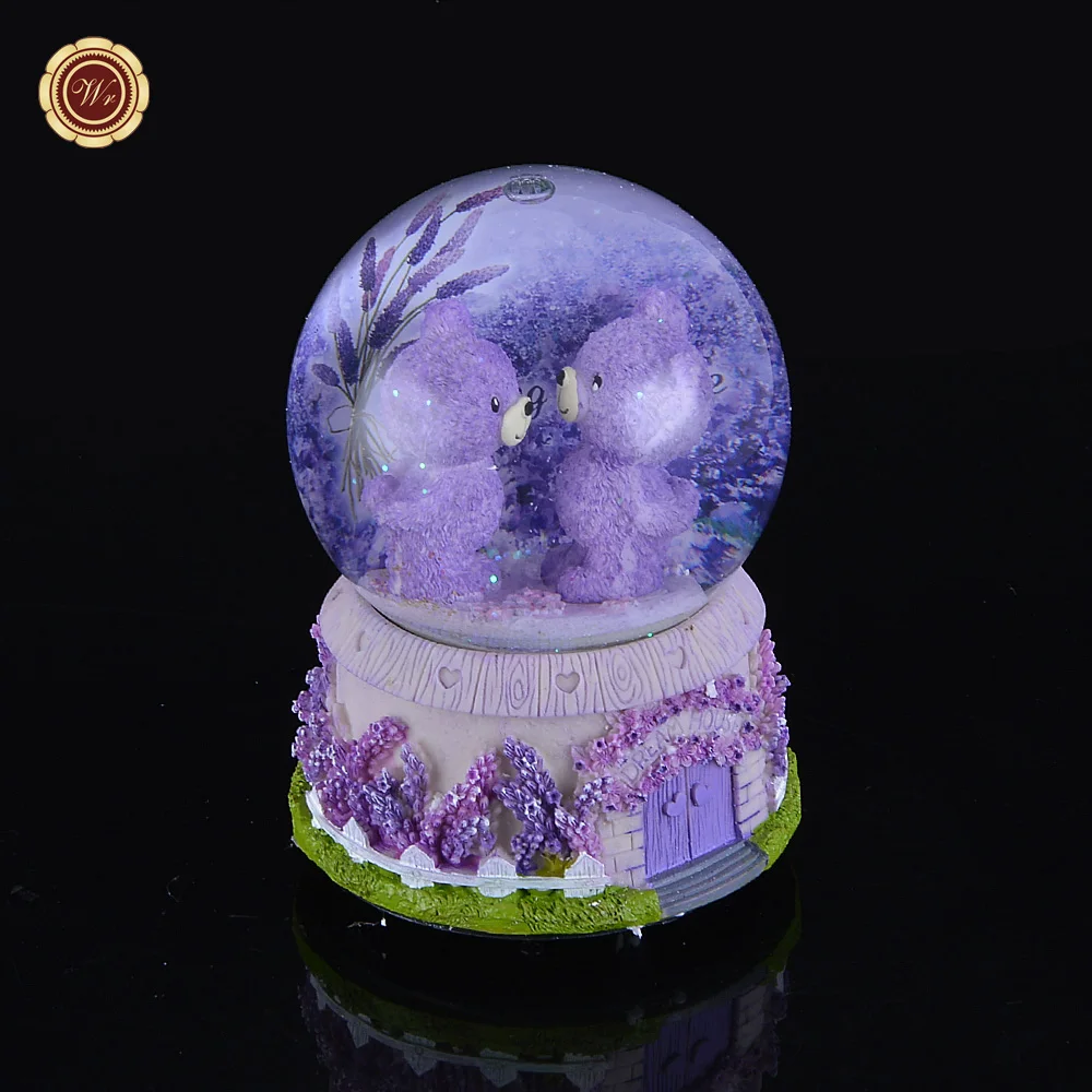 Детский Снежный шар милый из смолы подарок для девушки | Дом и сад