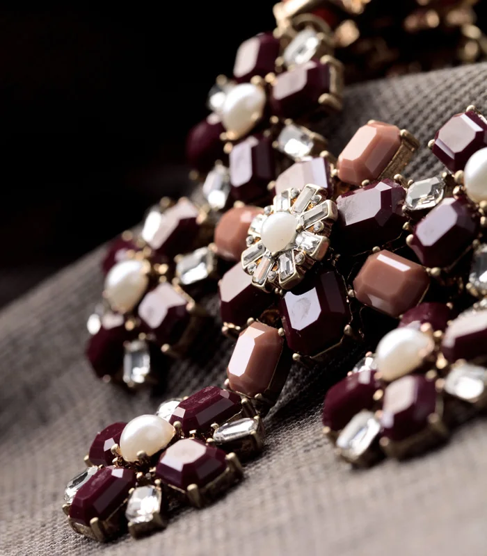 Новое поступление 2014 большая цепочка в форме цветка разноцветная форма