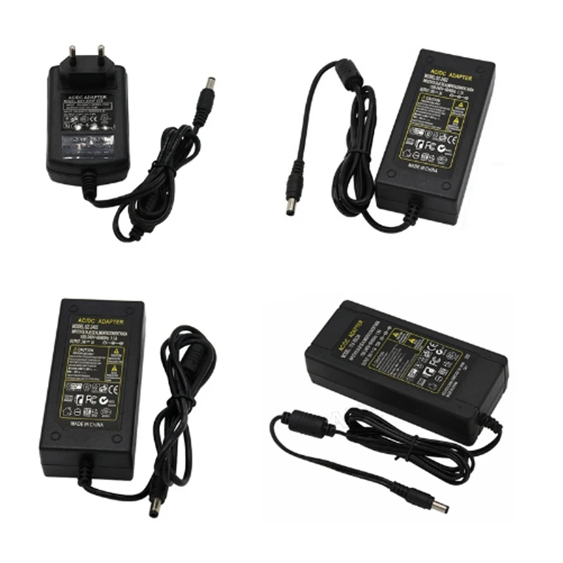 AC 110V 220V к DC 5 V/12 V/24 V 1A 2A 5A 8A 10A led адаптер электрического питания Универсальное
