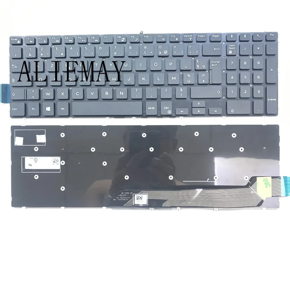 

Laptop FR Keyboard for Dell Inspiron15 7567 7566 5565 5567 5570 5575 V5568 5765 5767 7577 7778 G3 G5 G7 FR keyboard