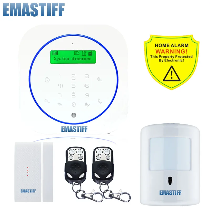Беспроводная домашняя GSM сигнализация с приложением на Android сим карта Комплект