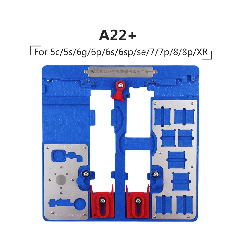 

Multi-Functional PCB Motherboard Holder Fixture For iPhone 5S/6G/6P/6S/6SP/7/7P/8/8P Micro Soldering Repair Station Fixing Tool